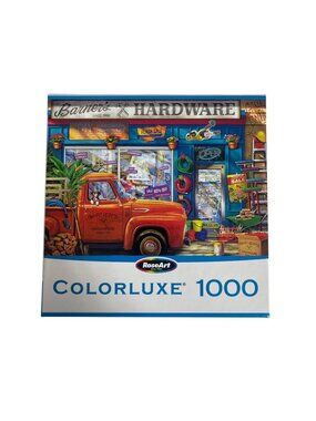 Colorluxe 1000 Piece Jogsaw Puzzle Barners Hardware Store RoseArt